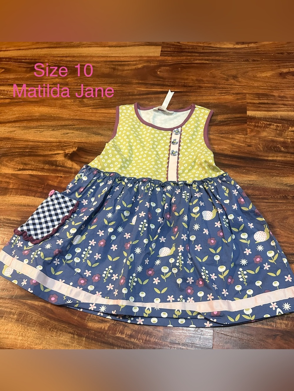 Girls Matilda Jane floral tank